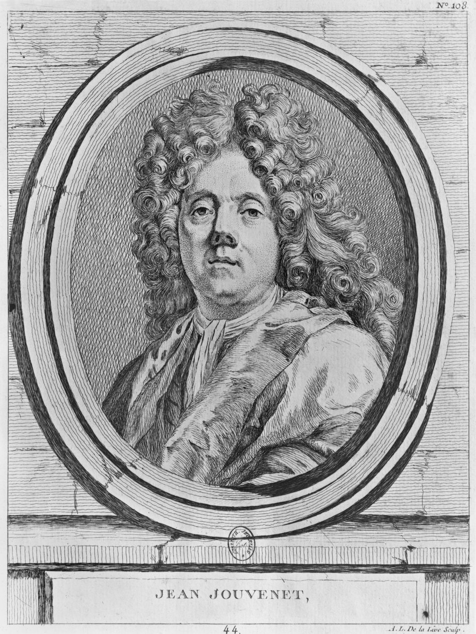 Portrait of Jean Jouvenet by Ange Laurent de Lalive de Jully