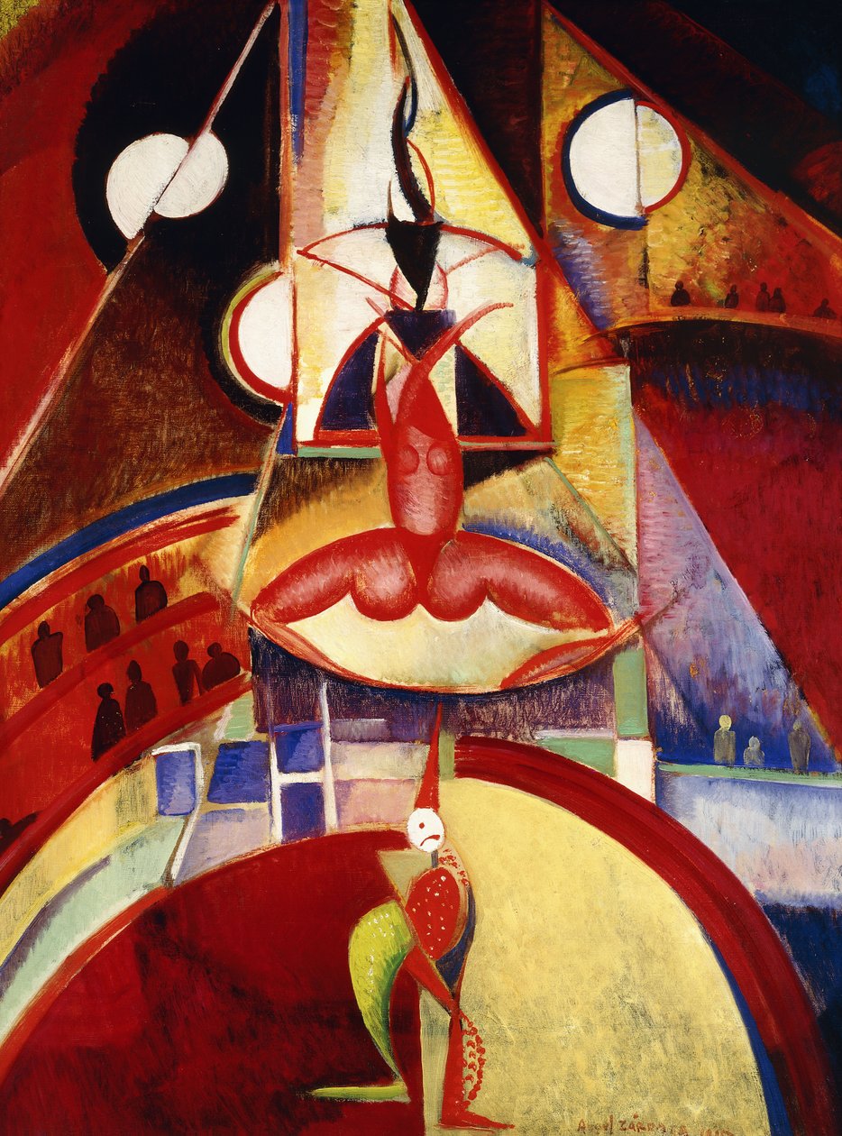 The Circus by Ángel Zárraga