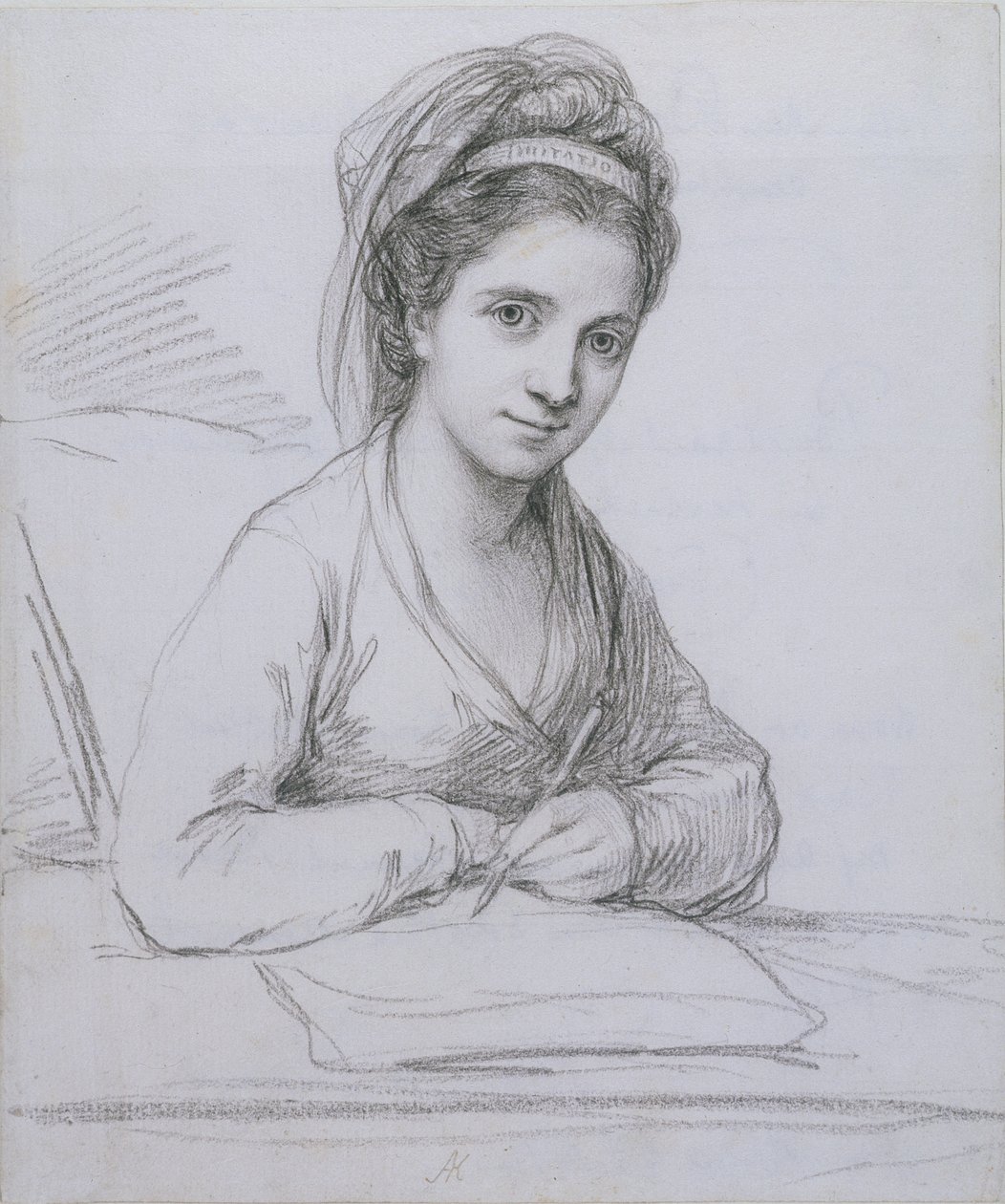 Self Portrait by Angelica Kauffmann