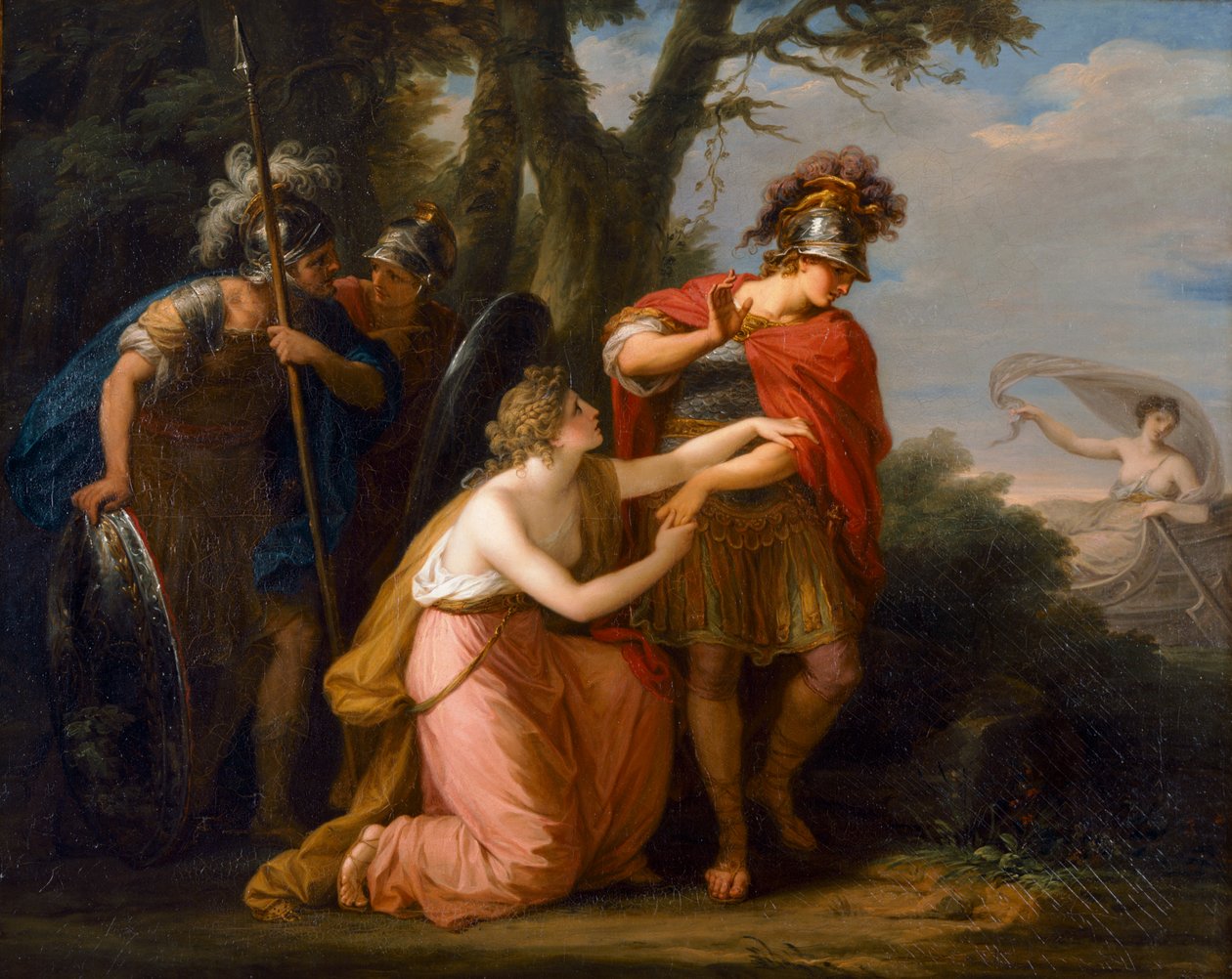 Rinaldo and Armida by Angelica Kauffman