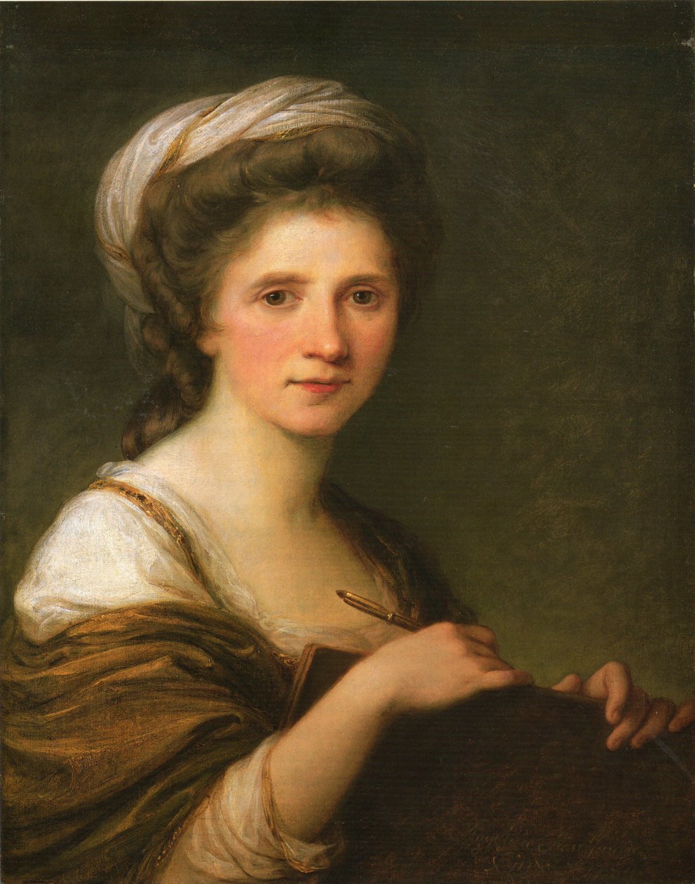 Self-Portrait by Angelica Kauffmann
