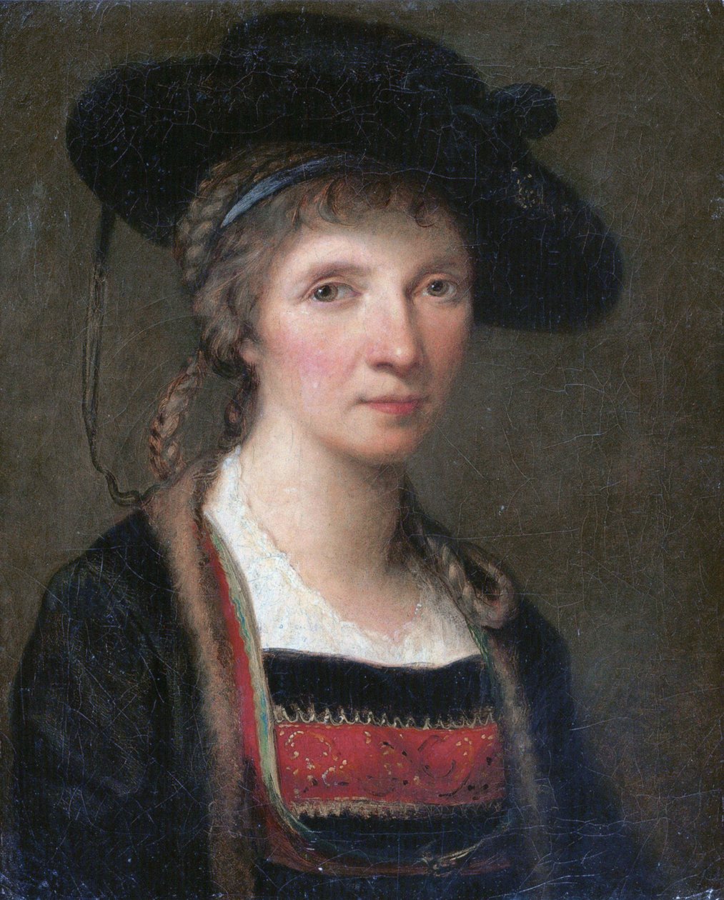 Self-portrait by Angelica Kauffmann