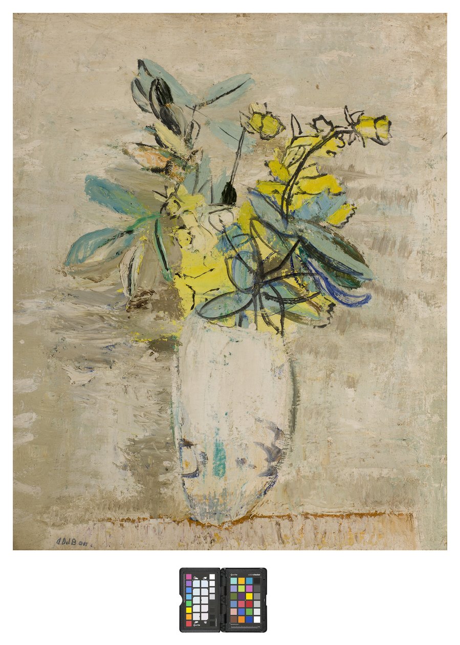 Branches with Flowers in a Vase by Angelo del Bon