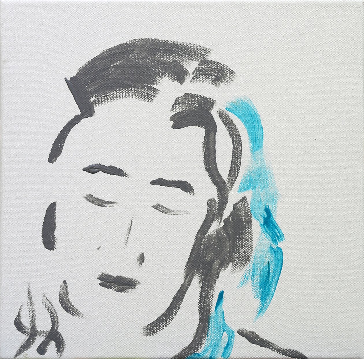 Portrait of a Serene Woman by Angie Kenber