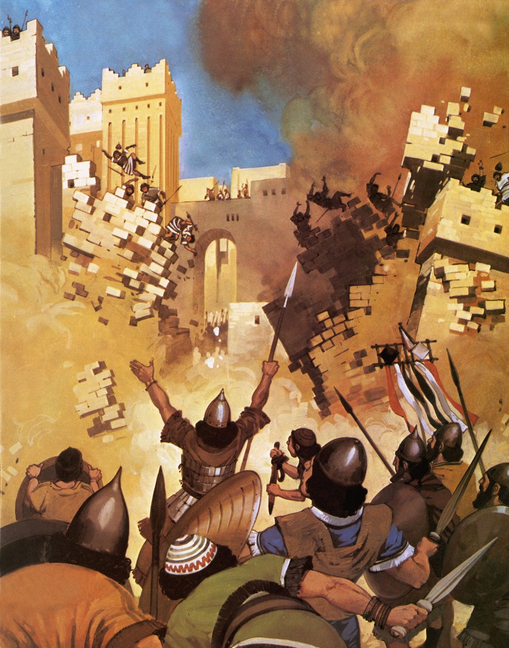 Joshua at the Walls of Jericho by Angus McBride
