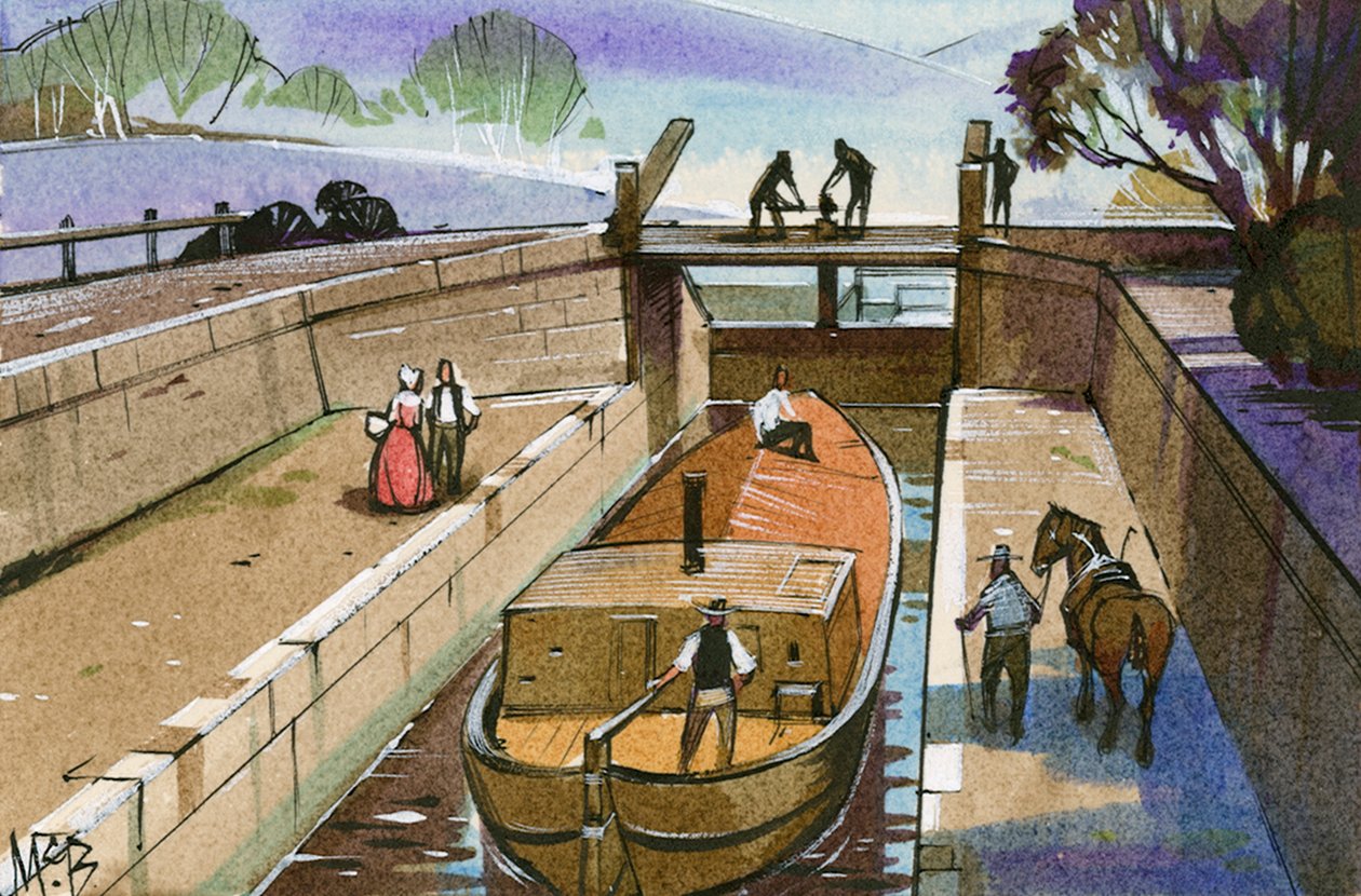 Shropshire Union Canal by Angus McBride