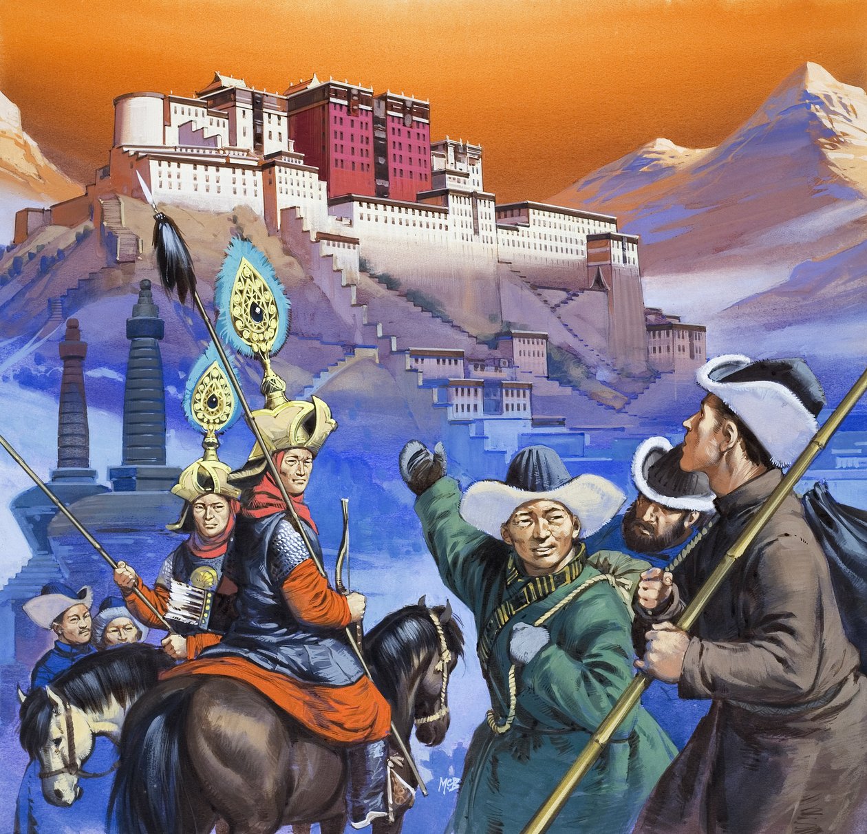 Tibet by Angus McBride