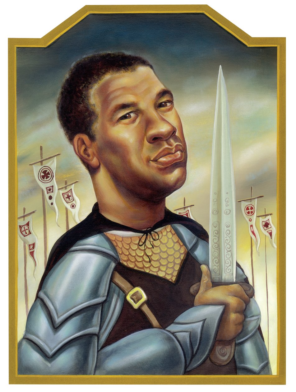 Denzel Washington by Anita Kunz