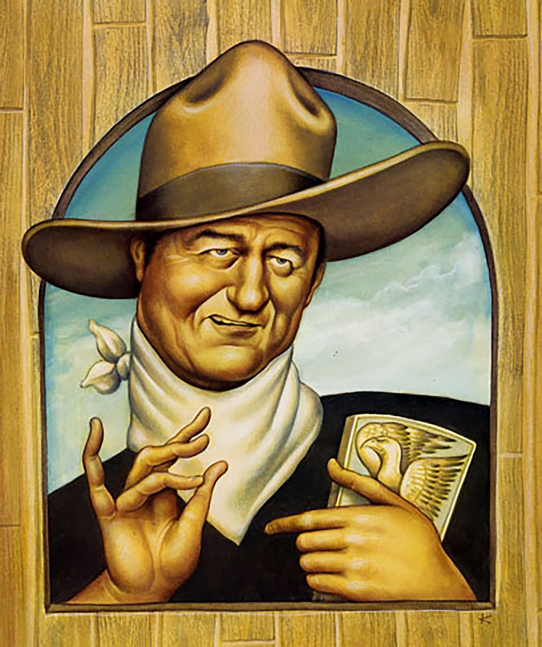 John Wayne by Anita Kunz