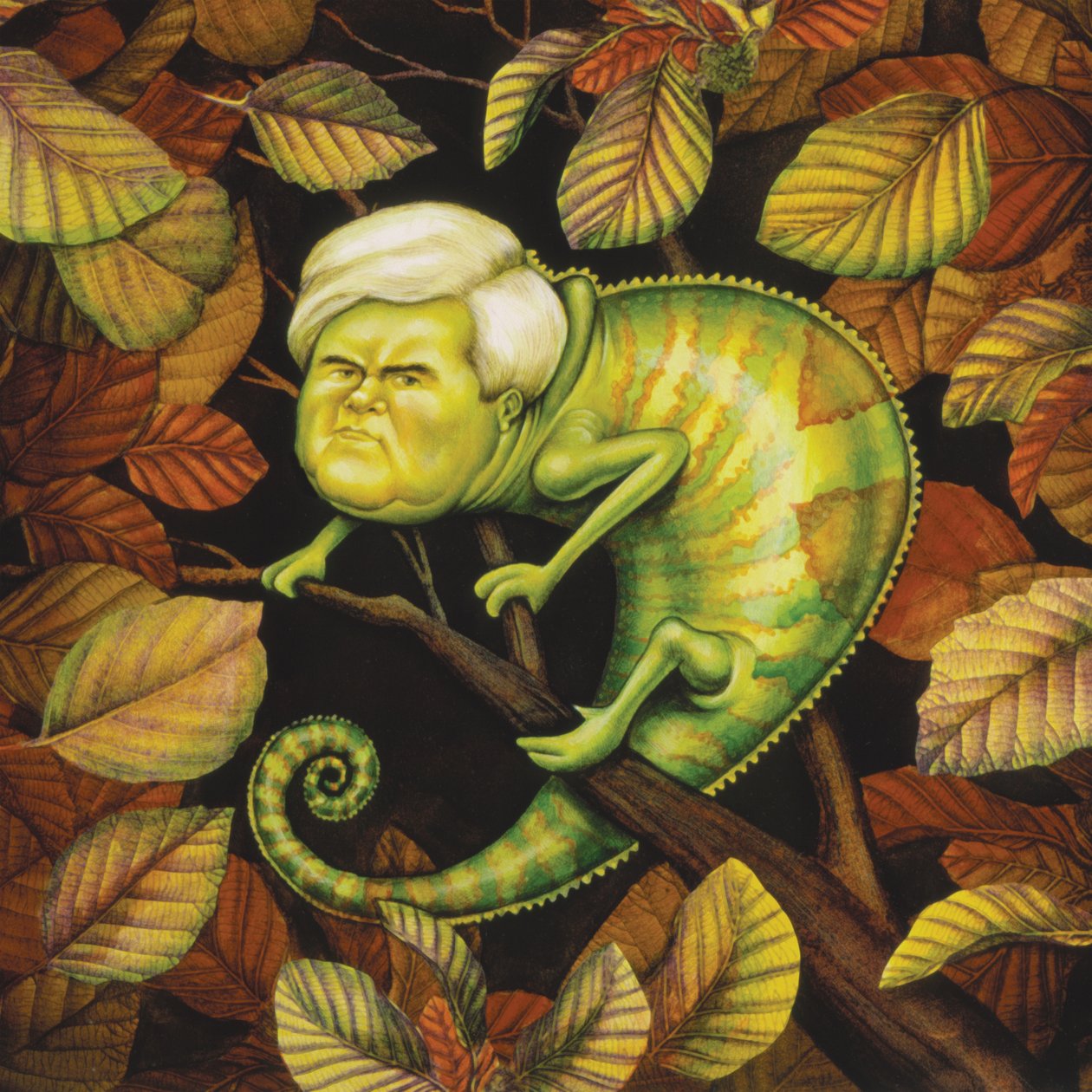 Newt by Anita Kunz