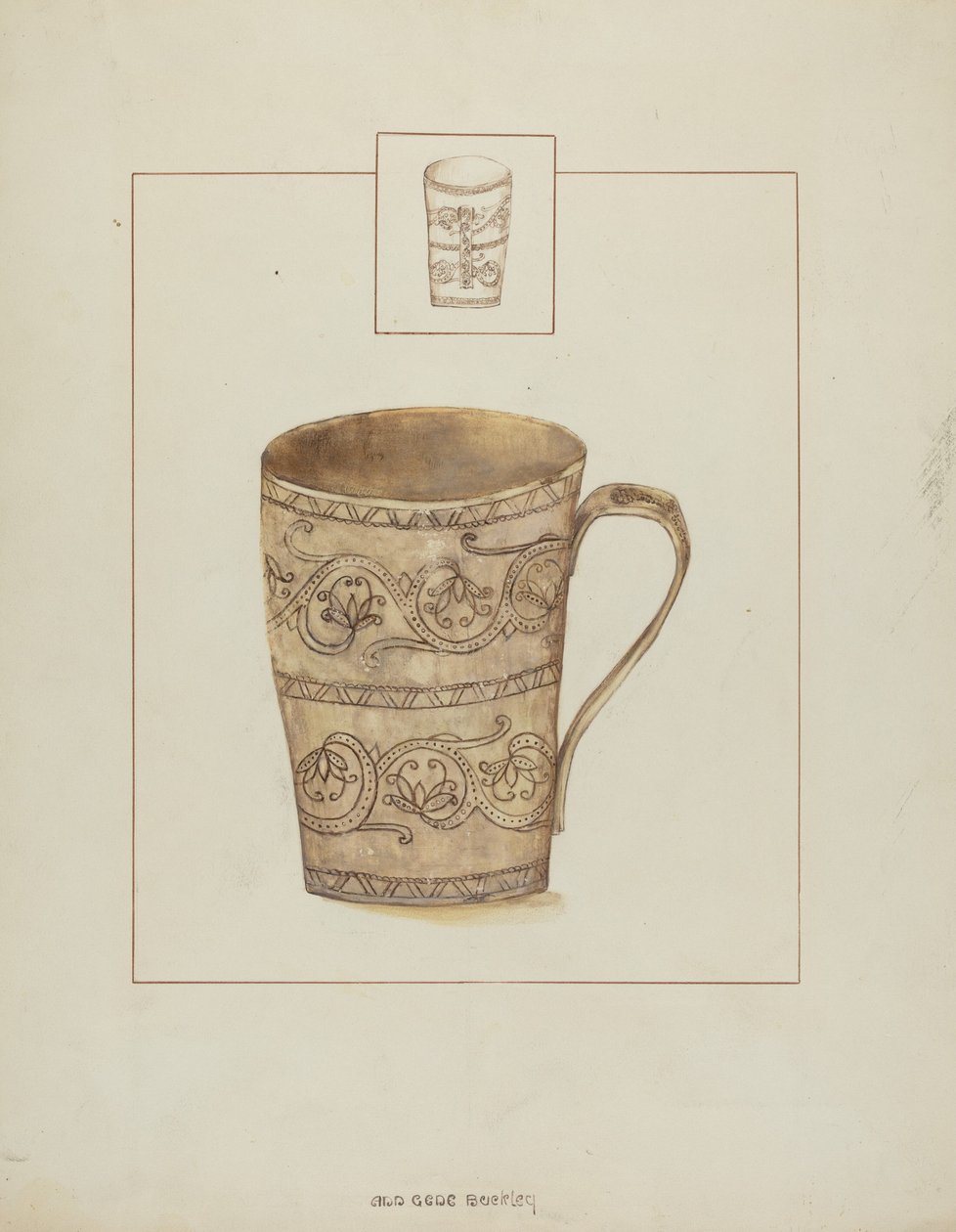 Mug by Ann Gene Buckley