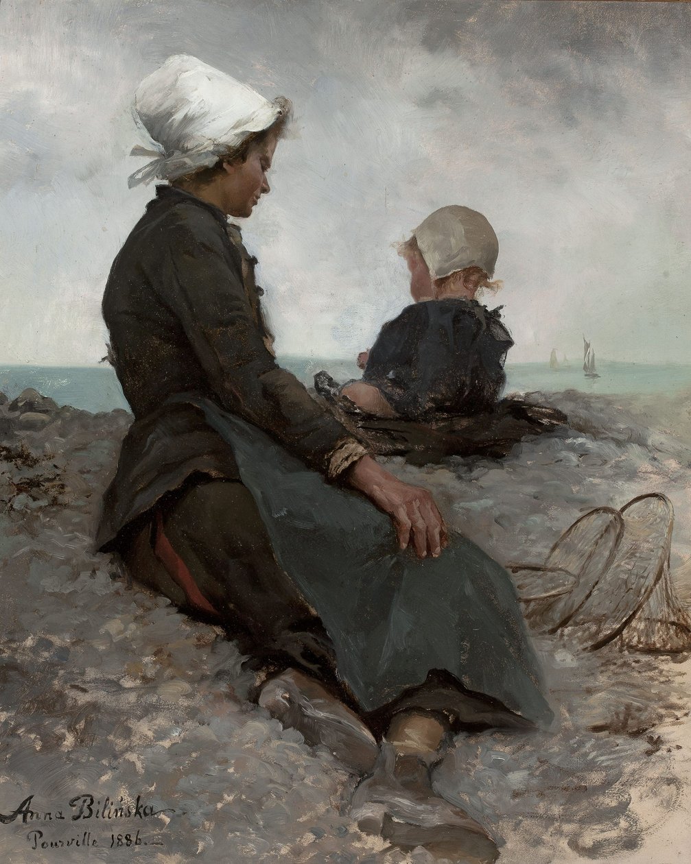 At the Seaside by Anna Bilińska Bohdanowicz