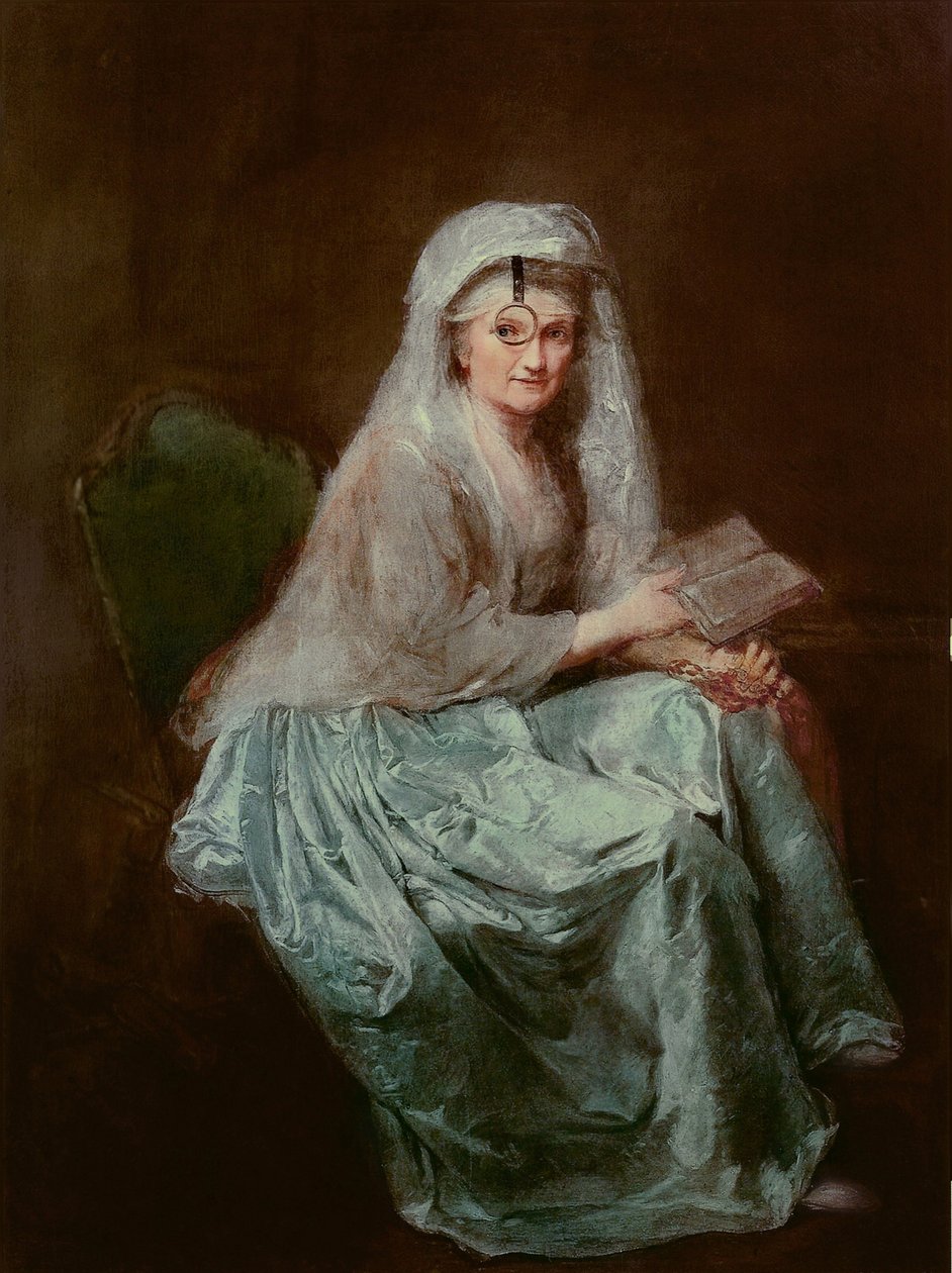 Self-Portrait with Monocle, 1777 by Anna Dorothea Therbusch
