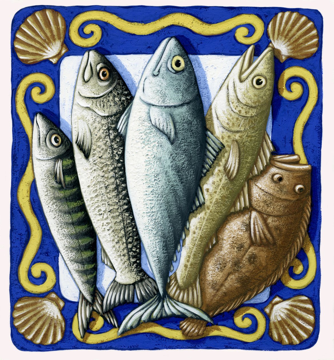 Fresh fish, 2014 by Annalisa Morrocco