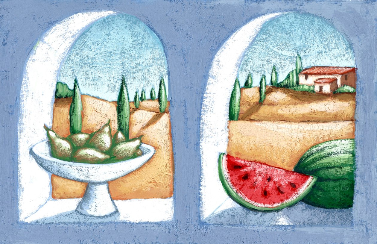 Italian Landscape by Annalisa Morrocco