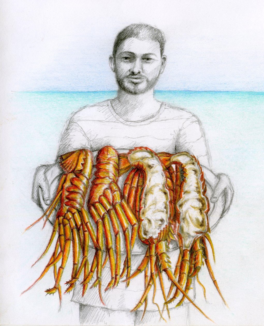 Spiny Lobster by Annalisa Morrocco