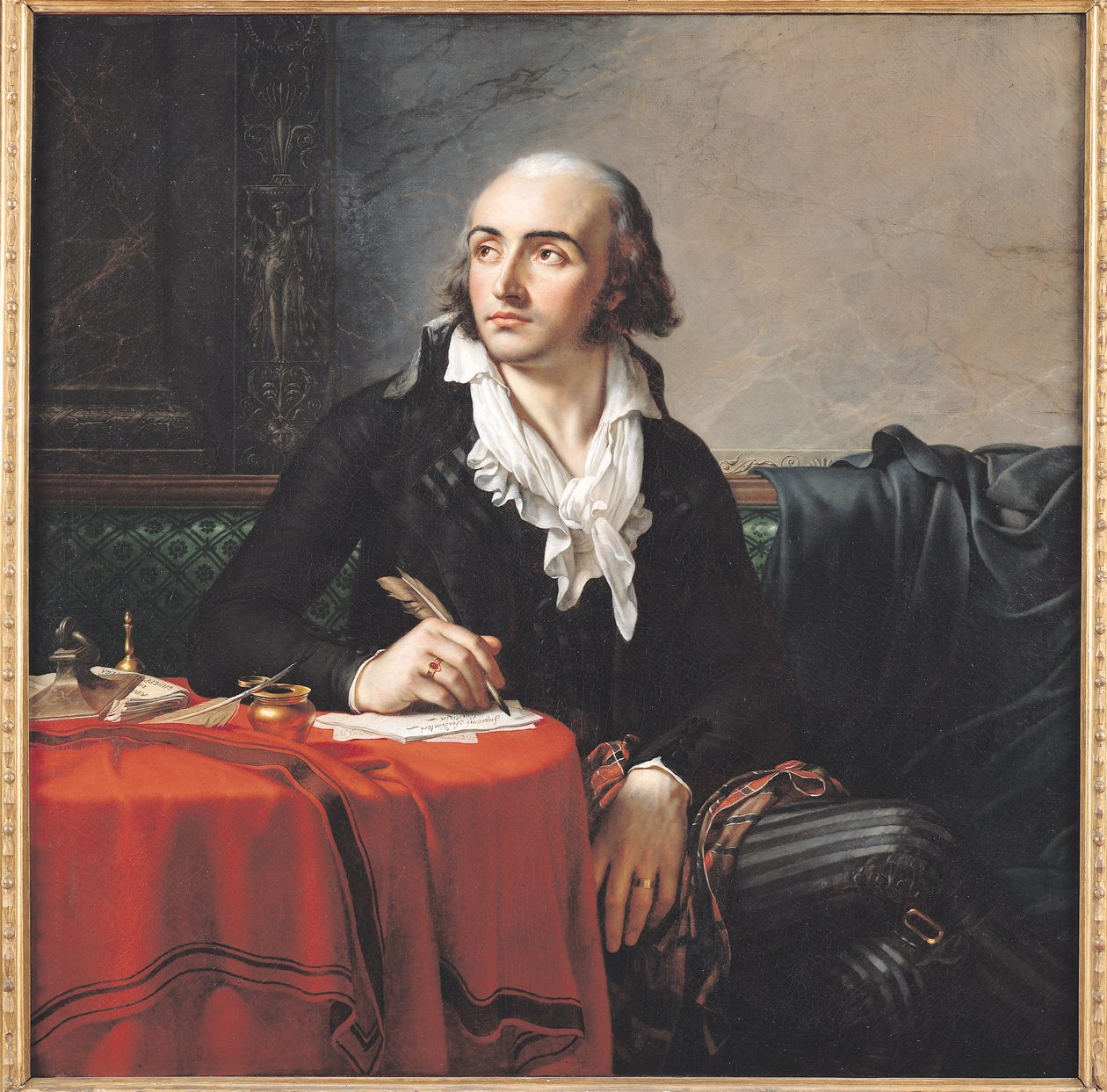 Portrait of Giuseppe Fravega by Anne Louis Girodet de Roucy Trioson