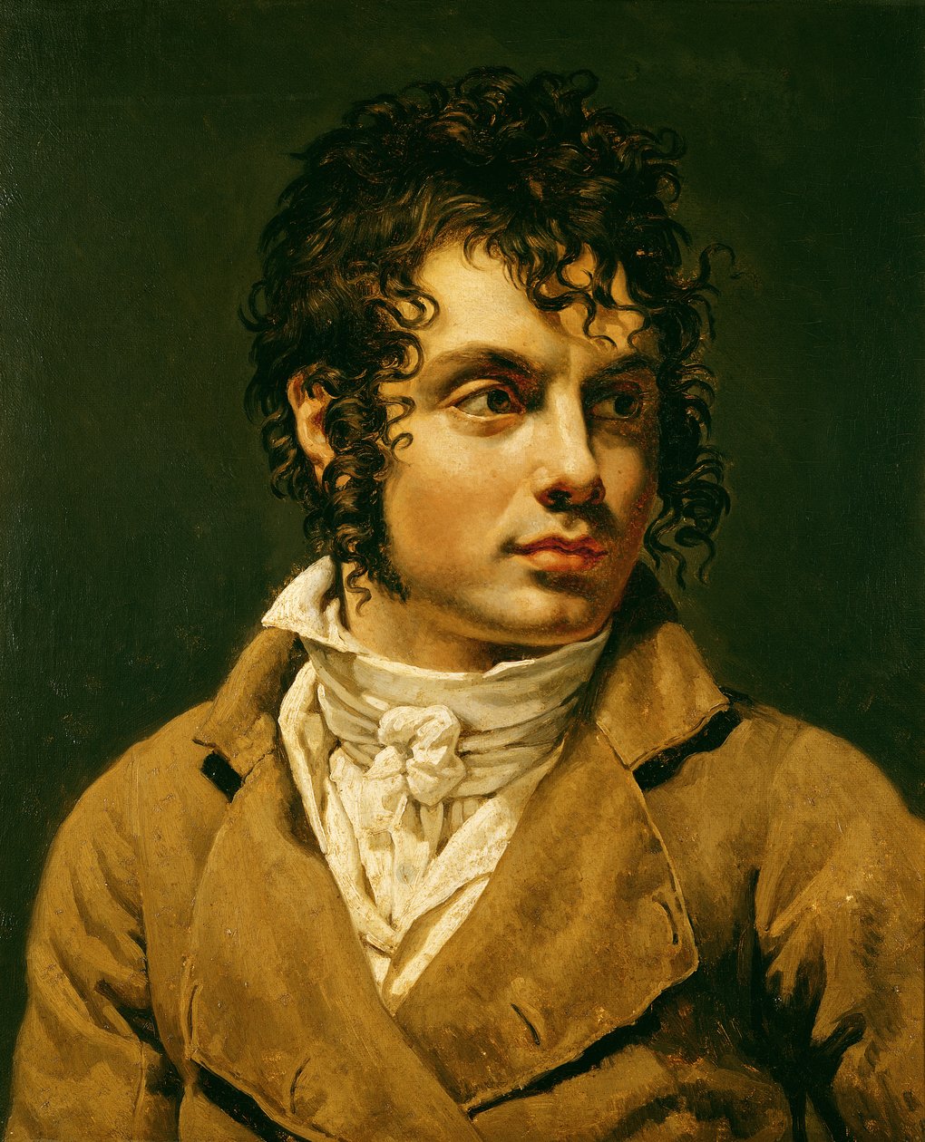 Portrait of a Man by Anne Louis Girodet de Roucy Trioson