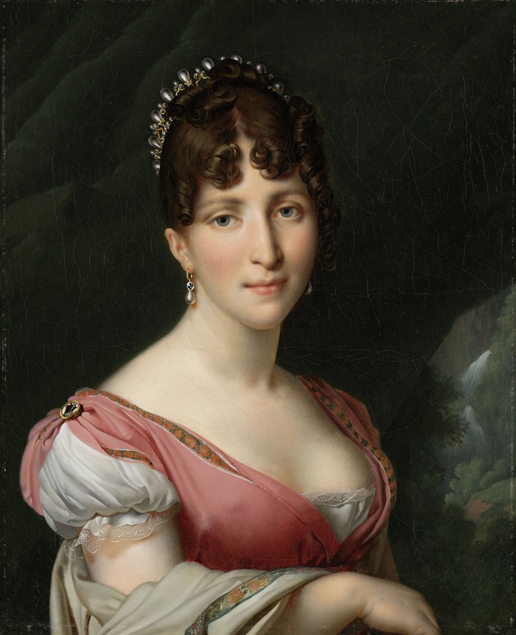 Hortense de Beauharnais by Anne Louis Girodet de Roussy Trioson