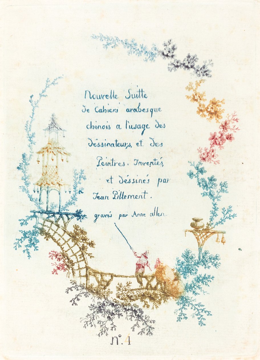 Title Page by Anne Allen after Jean Baptiste Pillement