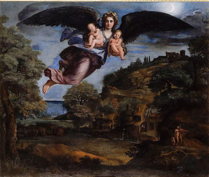Allegory of the Night by Annibale Carracci