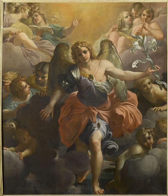 Archangel Gabriel by Annibale Carracci