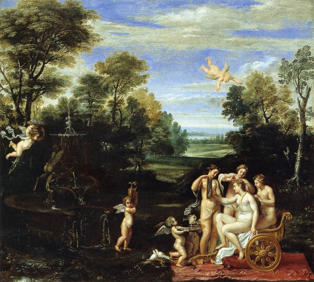 Landscape with the Toilet of Venus by Annibale Carracci
