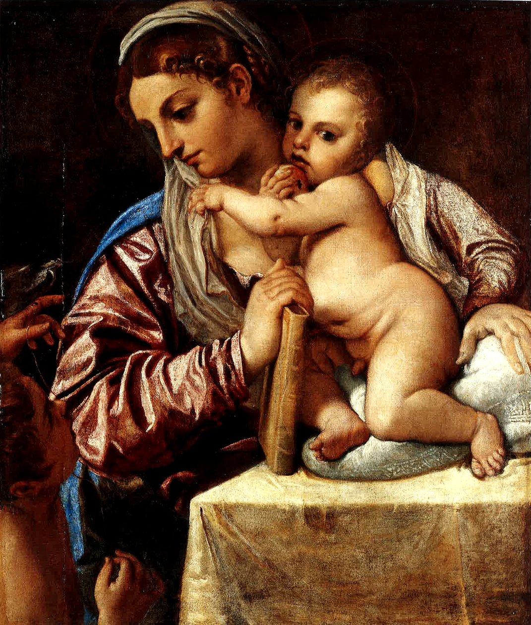 Madonna and Child with the Young Saint John by Annibale Carracci