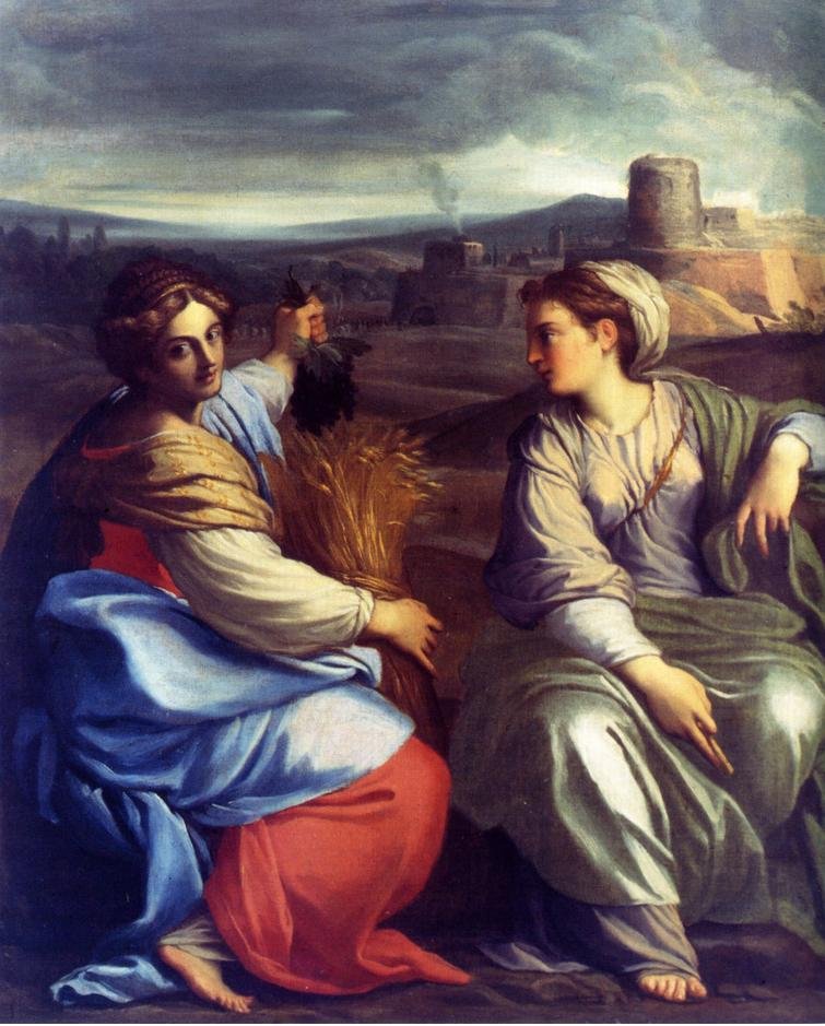 Plenty and Felicity by Annibale Carracci