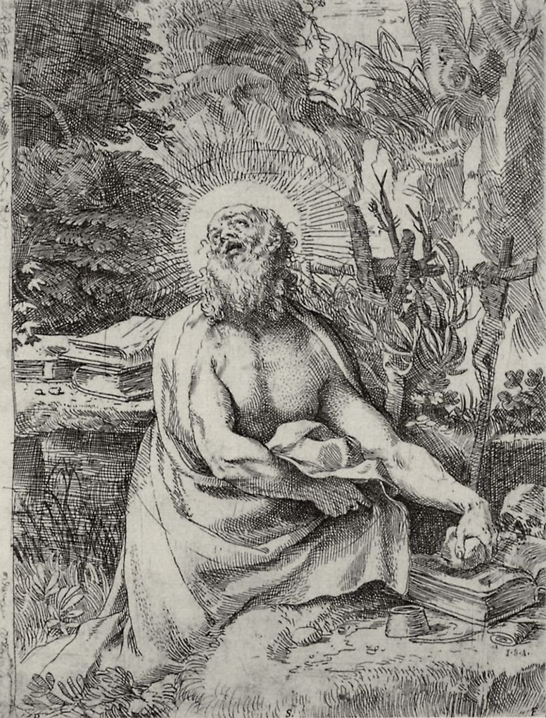 Saint Jerome by Annibale Carracci
