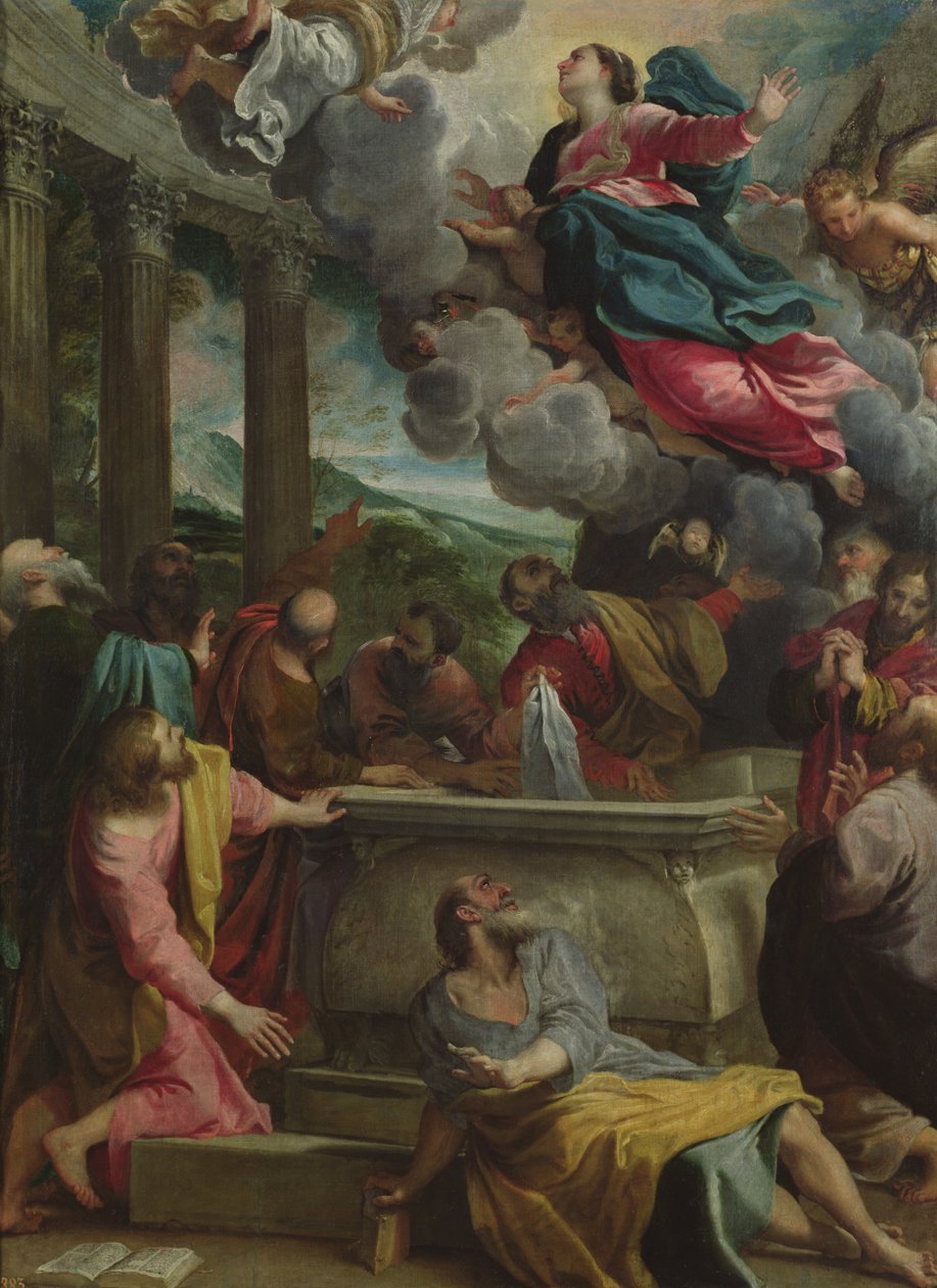 The Assumption of the Virgin, c.1590 by Annibale Carracci