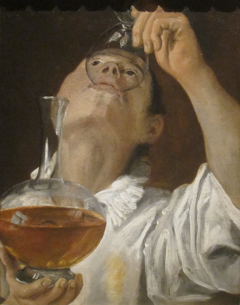 Boy Drinking by Annibale Carracci