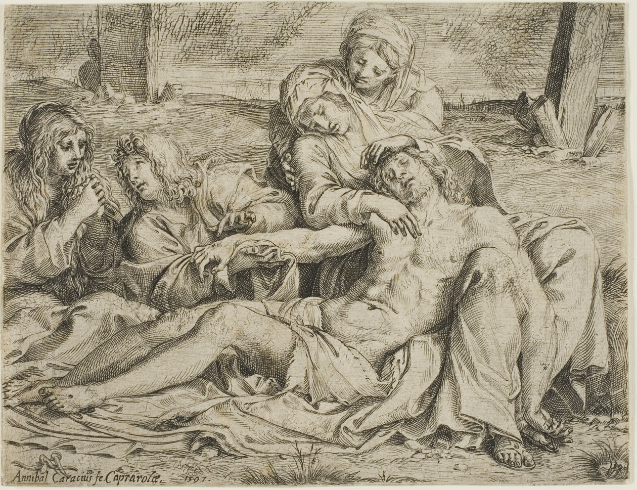 Christ of Caprarola by Annibale Carracci