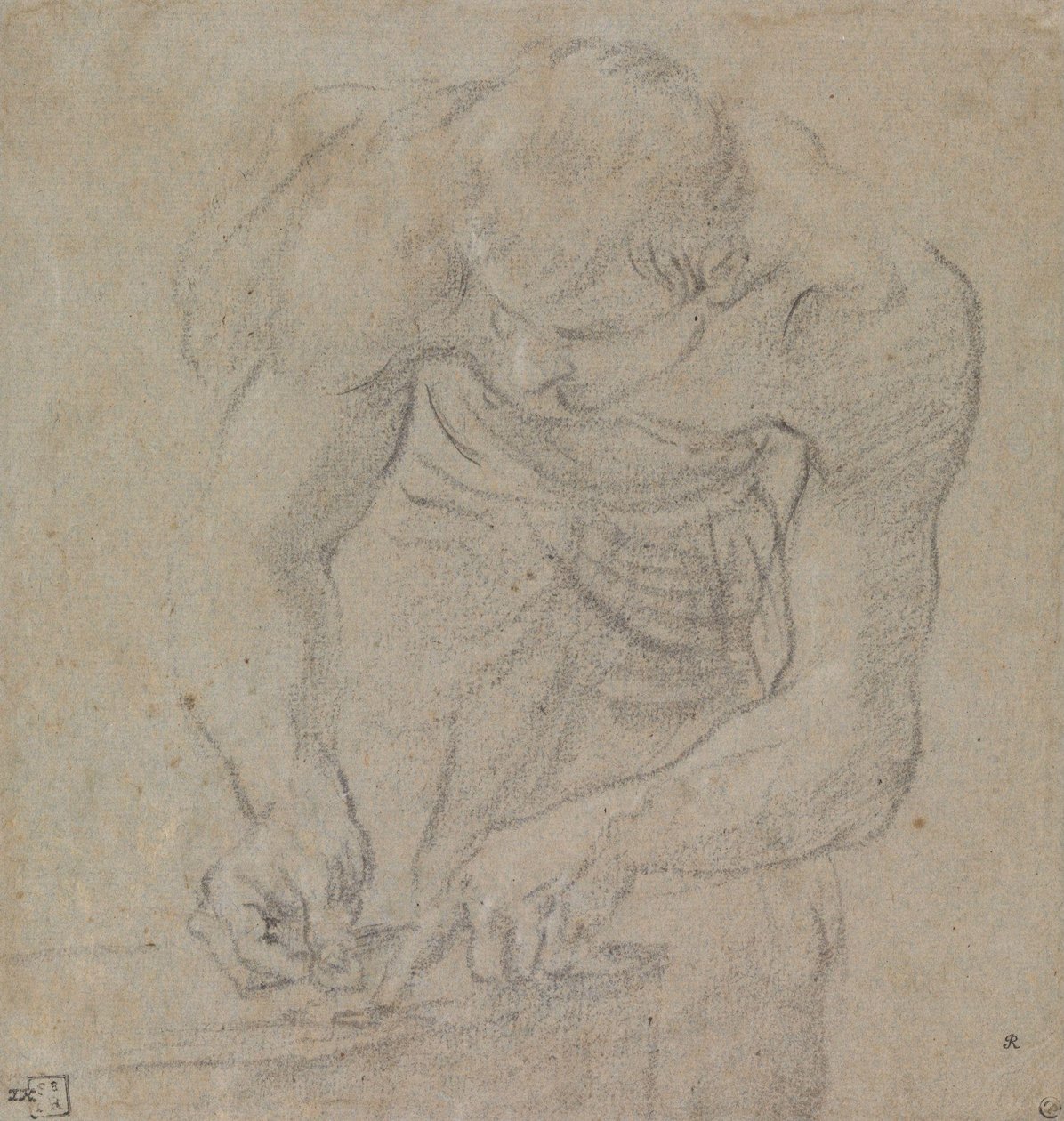 Man Counting Coins by Annibale Carracci
