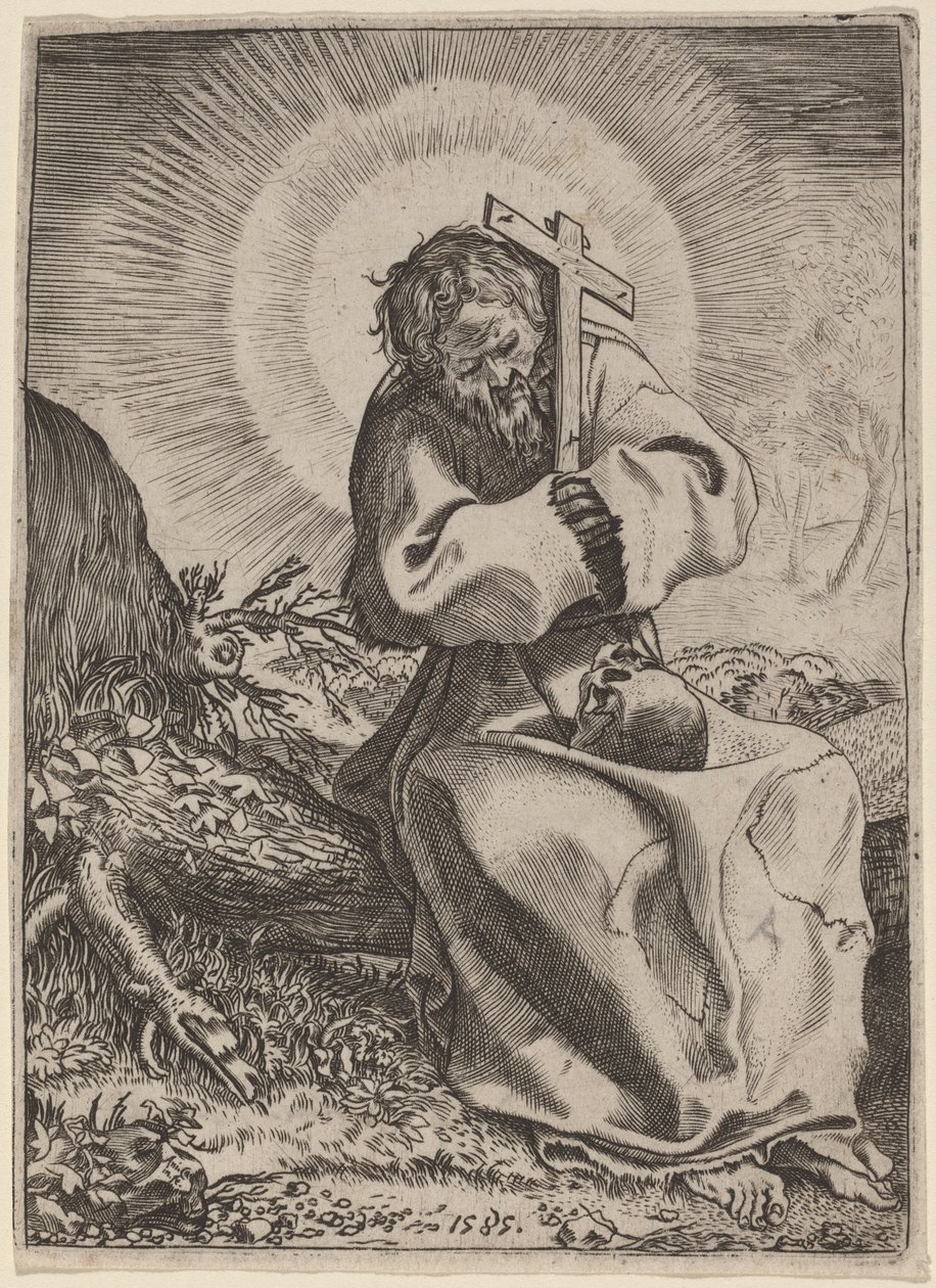 Saint Francis of Assisi by Annibale Carracci