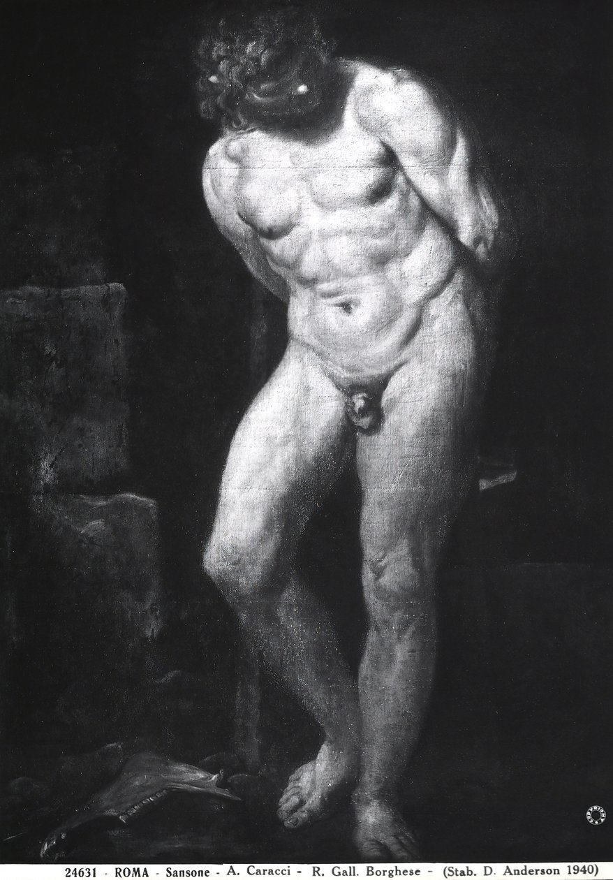 Samson by Annibale Carracci