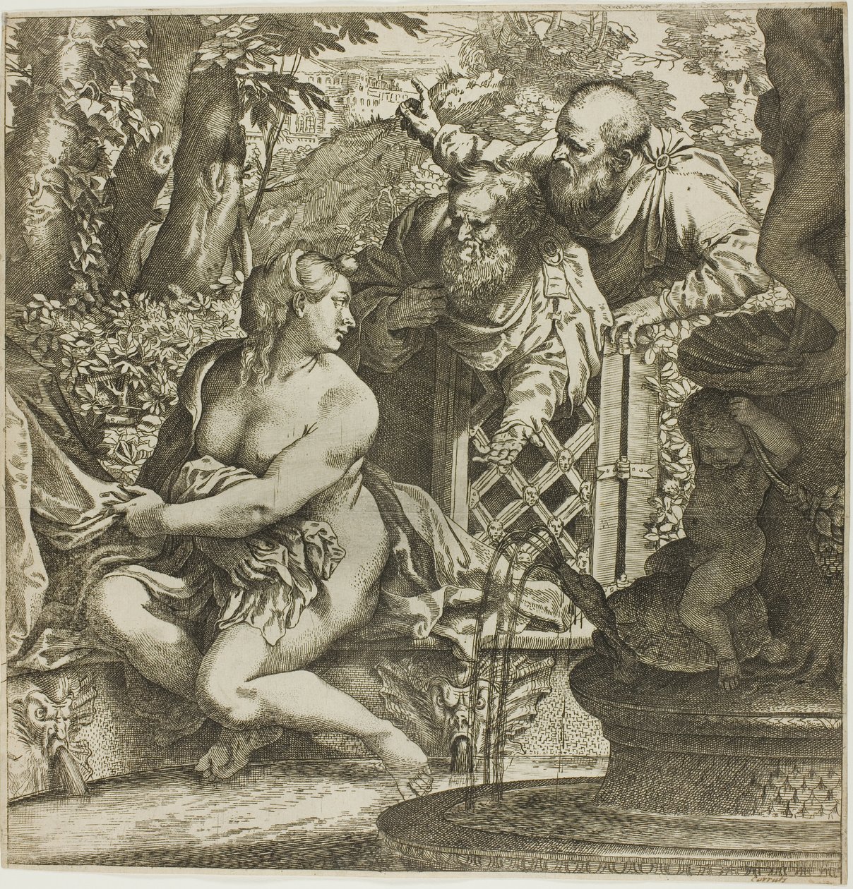 Susanna and the Elders by Annibale Carracci