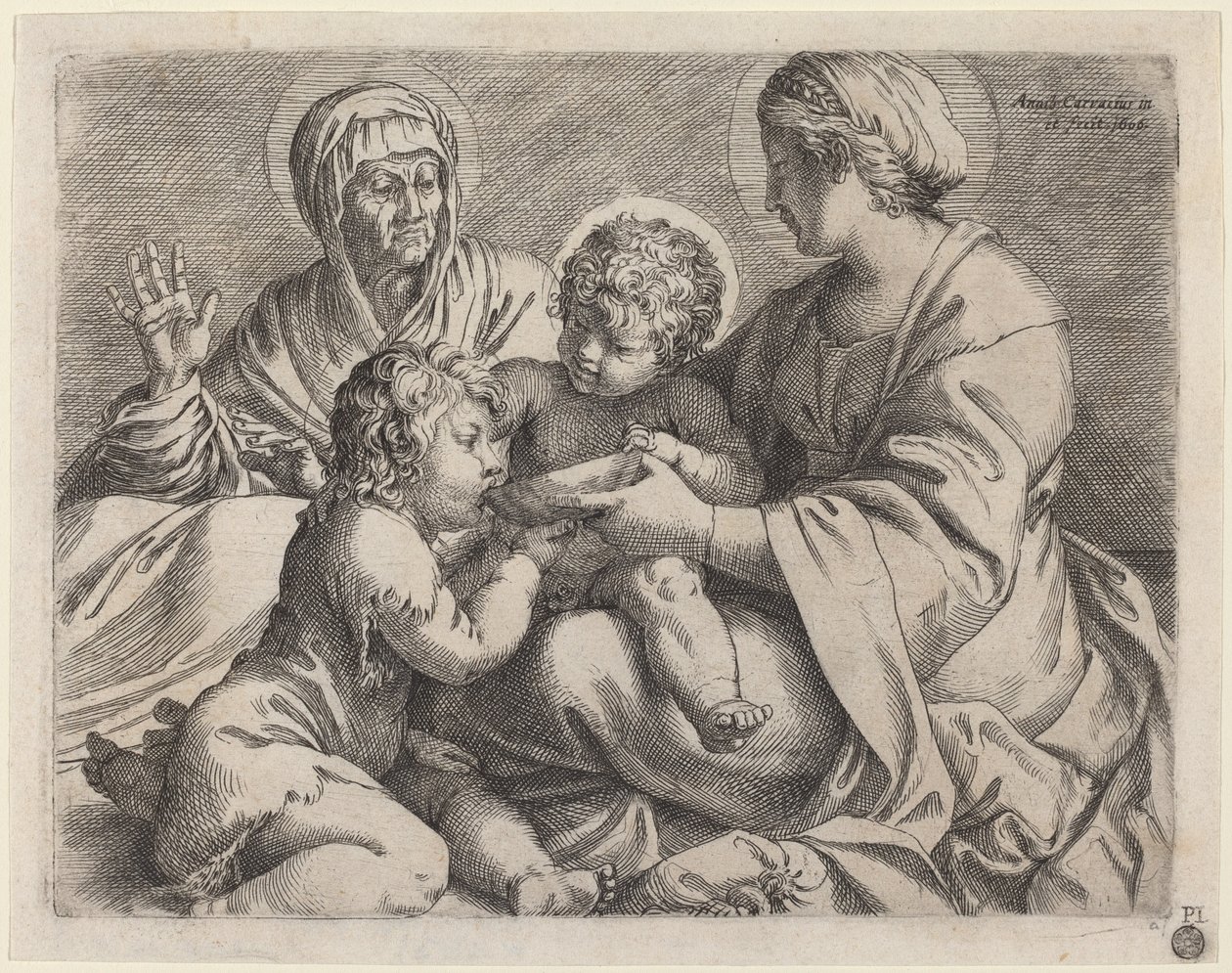 The Madonna della Scodella by Annibale Carracci