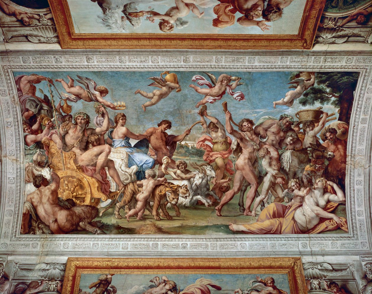 Triumph of Bacchus and Ariadne by Annibale Carracci