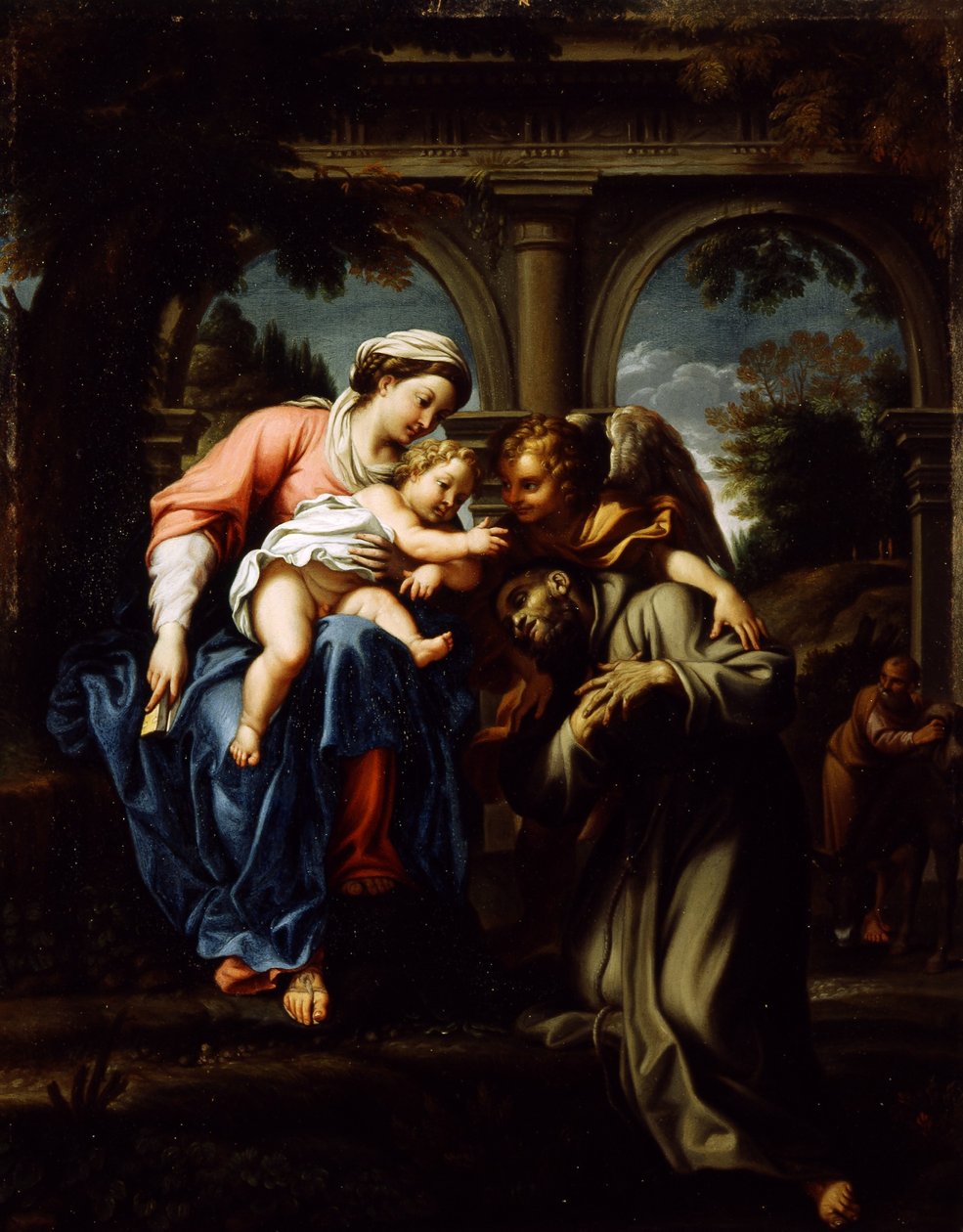 Vision of Saint Francis by Annibale Carracci