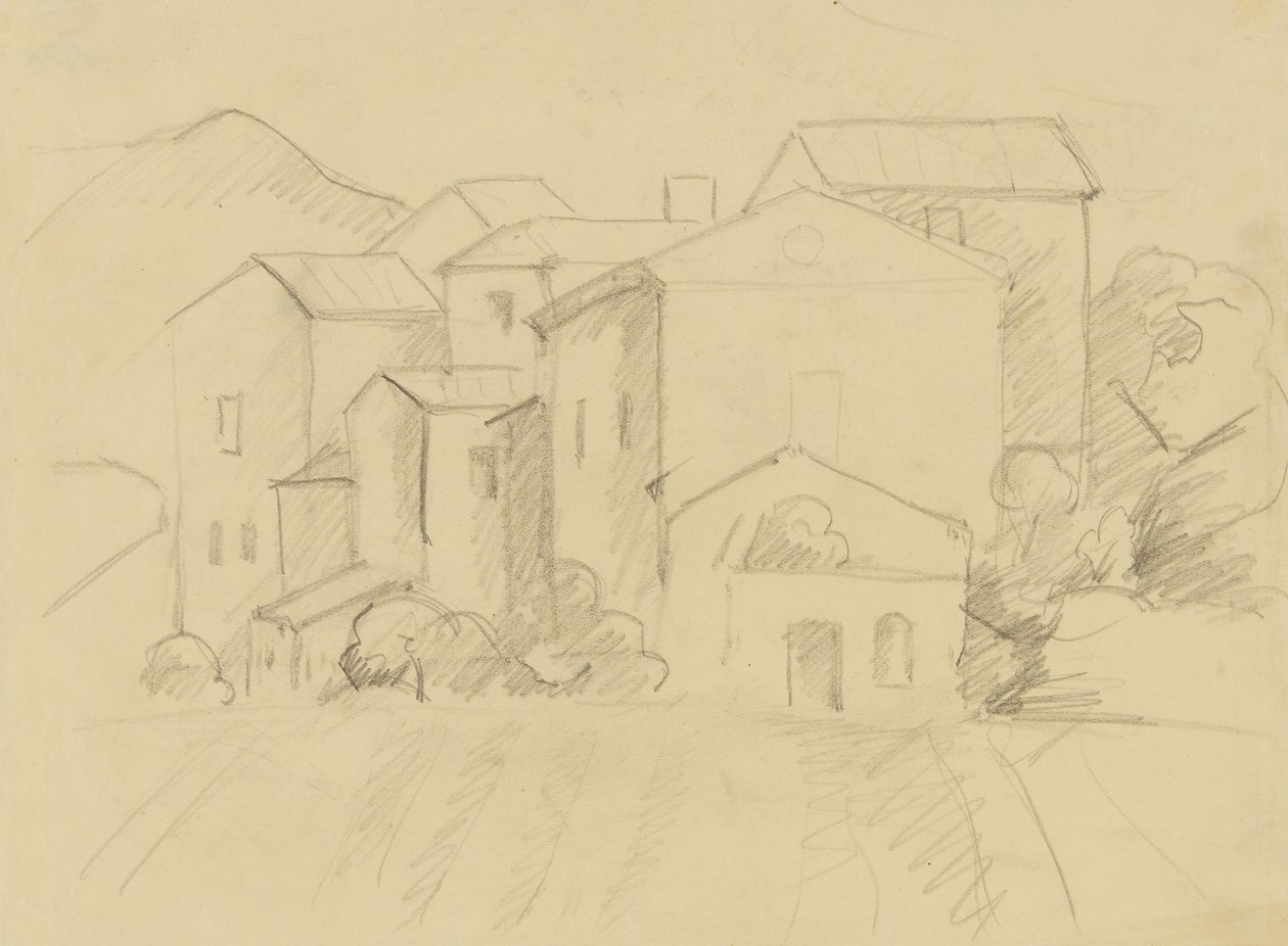 Houses in the Countryside by Anny Dollschein