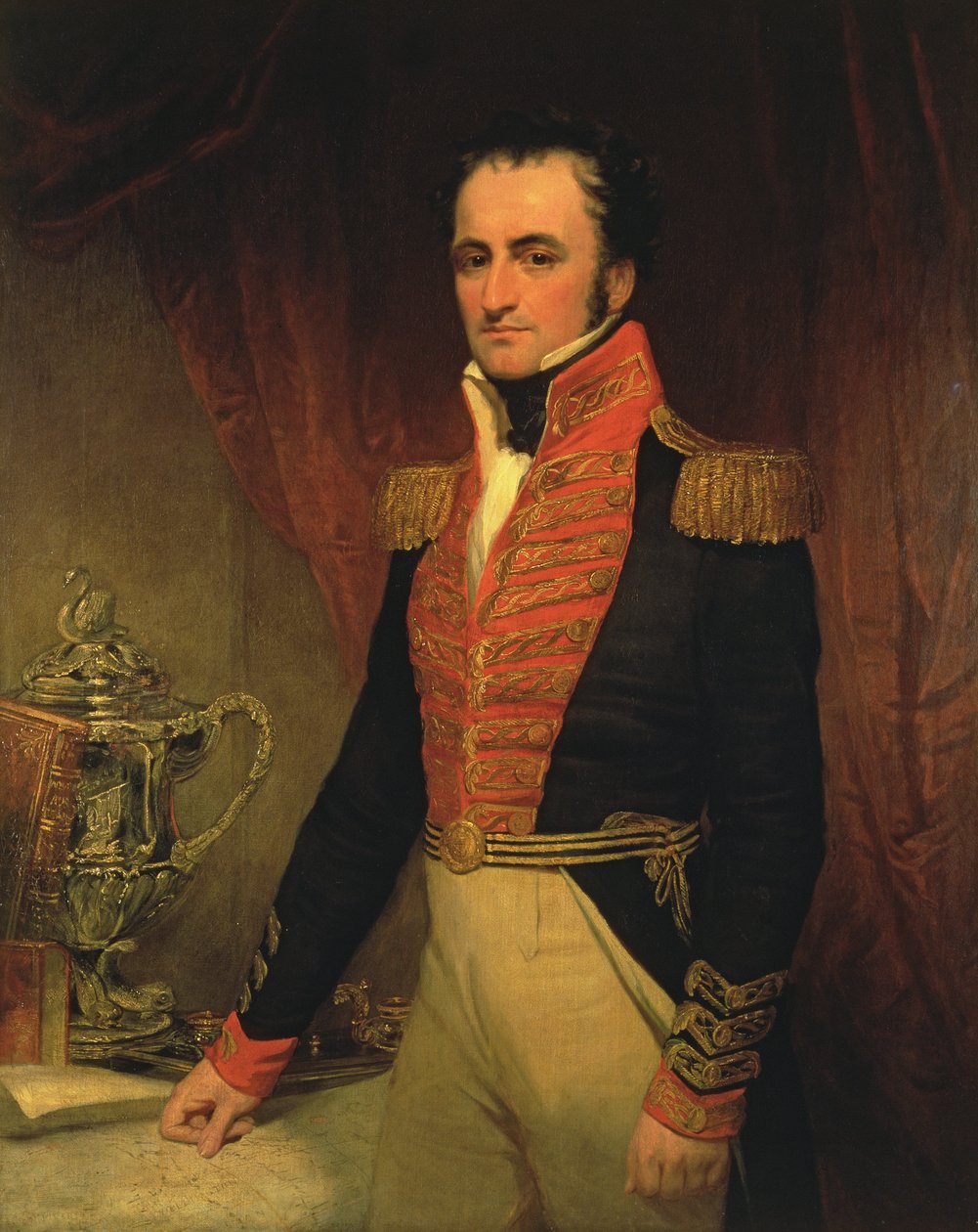 Portrait of Admiral Sir James Stirling, first Governor of Western Australia by Unbekannt Unbekannt