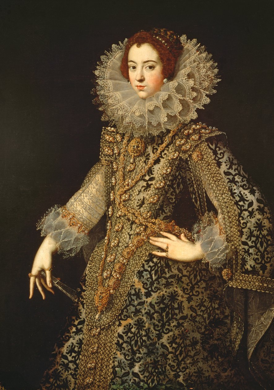 Portrait of Isabel of Bourbon, wife of Philip IV by Unbekannt Unbekannt