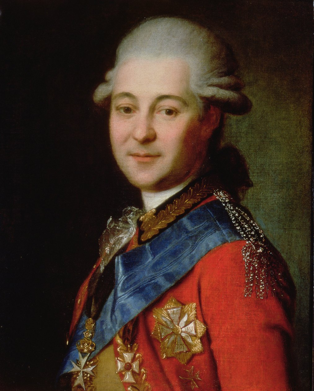 Portrait of Semeon Gavrilovich Zoric, Late 18th Century by Unbekannt Unbekannt