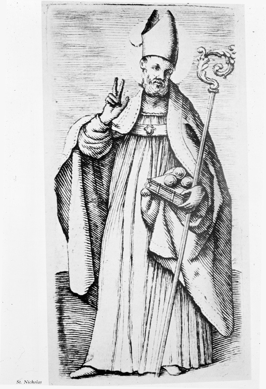 St. Nicholas, Bishop of Myra by Unbekannt Unbekannt