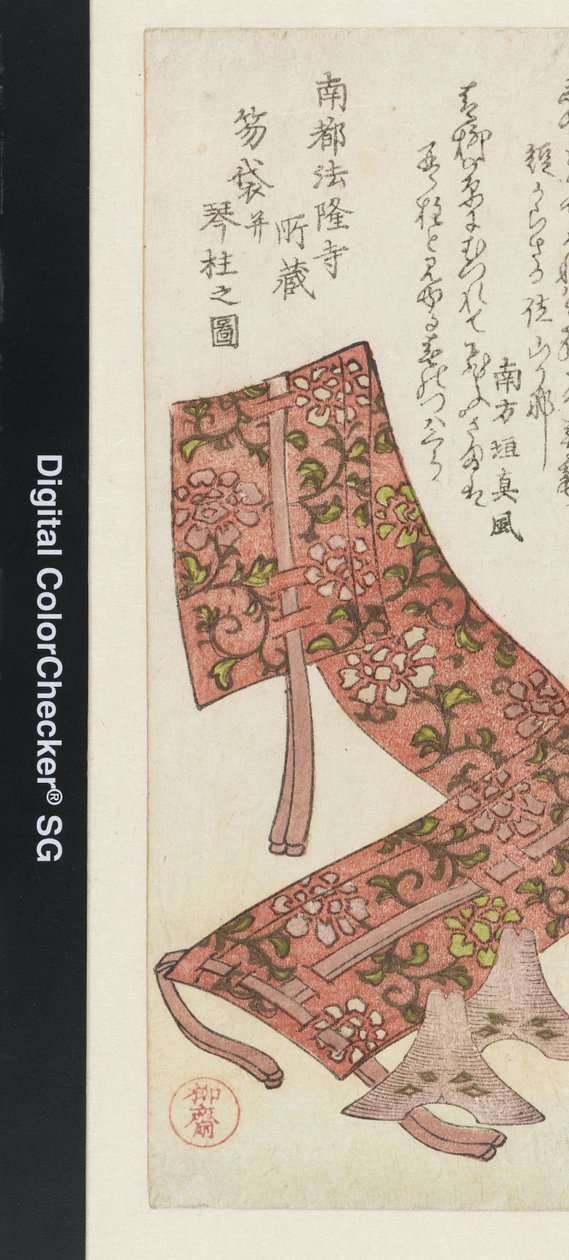 A Cloth Wrapper and Koto Bridges by Anonymous