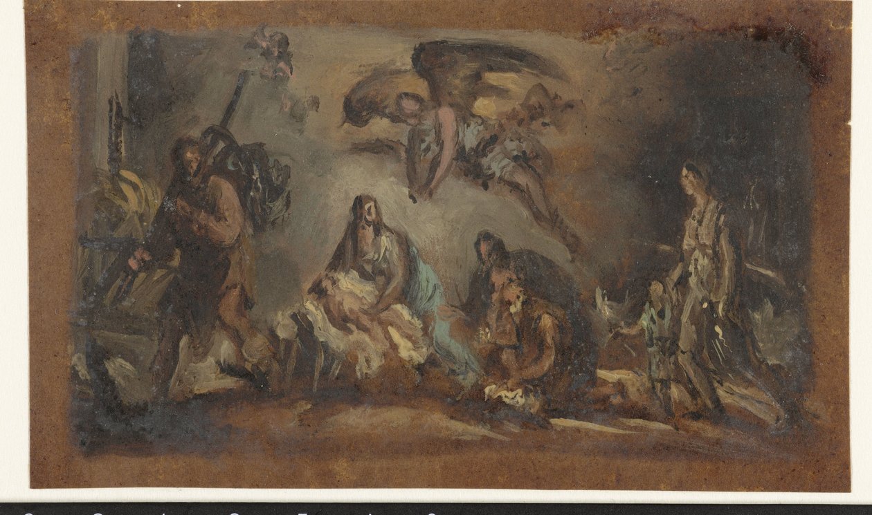 Adoration of the Shepherds by Anonymous