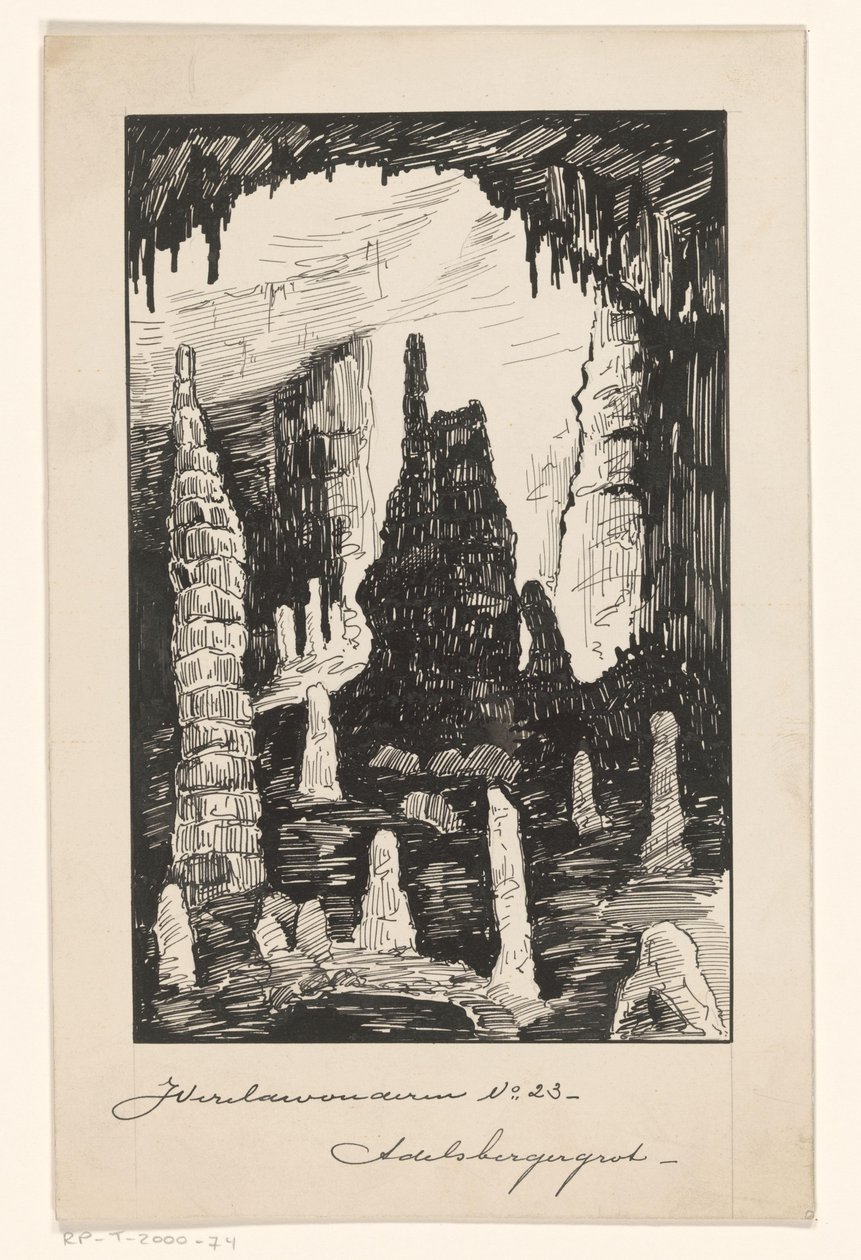 Adelsberg Grotto by Anonymous