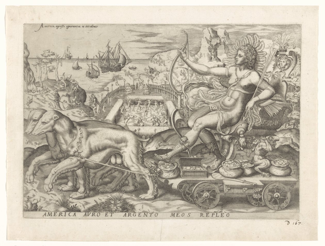 America (Four Continents) by Anonymous