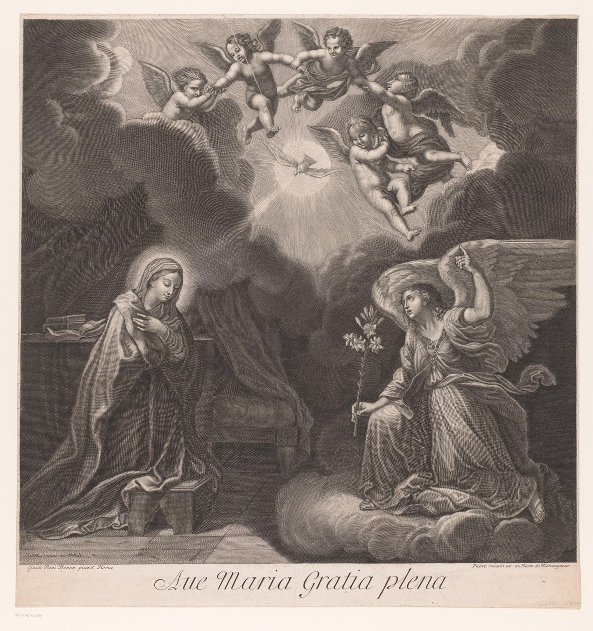 Annunciation (Ave Maria Gratia plena) by Anonymous